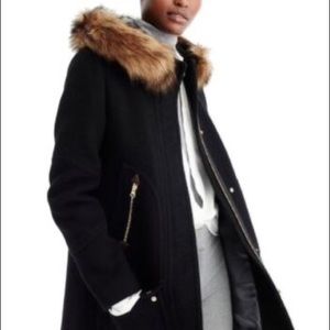Black Petite Chateau Parka